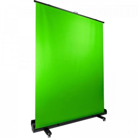 Tela Verde Retrátil 1,5x2m Screen Lift Streamplify